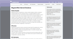 Desktop Screenshot of megatonweb.com