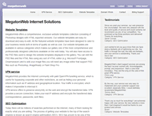 Tablet Screenshot of megatonweb.com